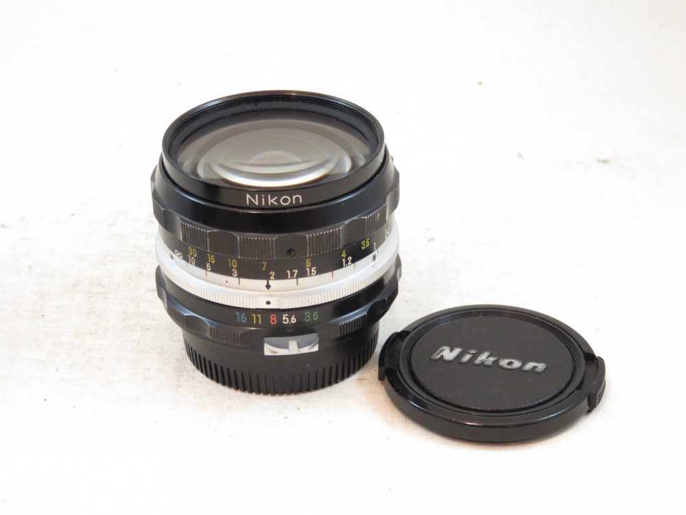 Nikon 28mm F3.5 Lens cn 19553 sn 780381 - PhotoCo Camera