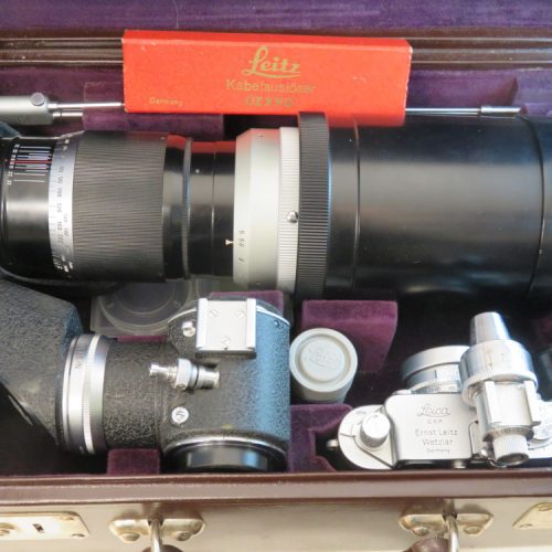 Leica IIIF+5cm+40cm+Viso+Acces