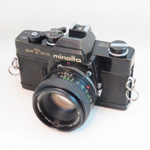 Minolta SRT303 Blk.+50mm F1.7