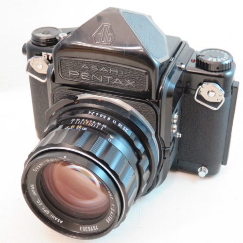 Pentax 67 Mirror Lock up+105mm Lens