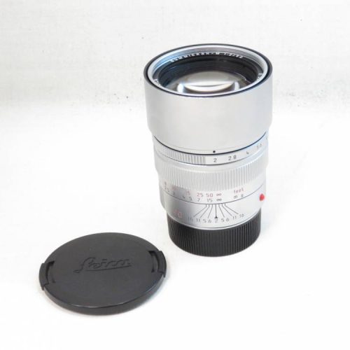Leica Summicron-M 90mm F2 Silver Lens