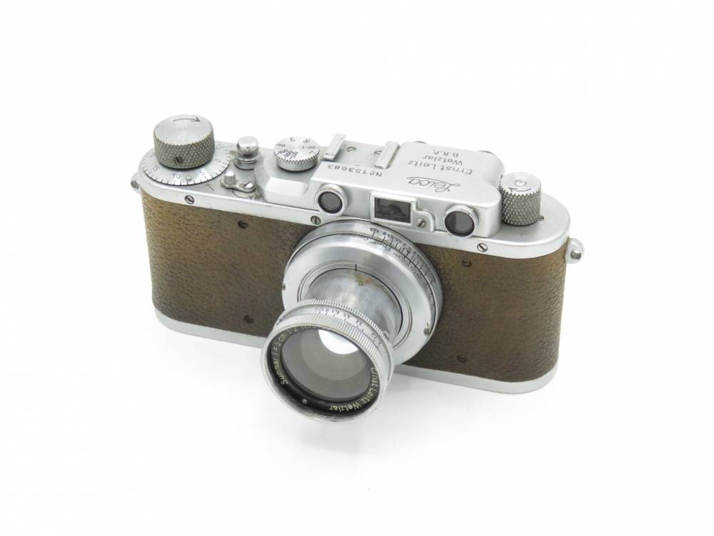 Leica II Chrome +5cm F2 Summar - PhotoCo Camera