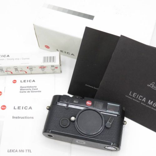 Leica M6 Blk Paint Millenium + 50mm F1.4 Summilux 1613/2000 Both Boxed