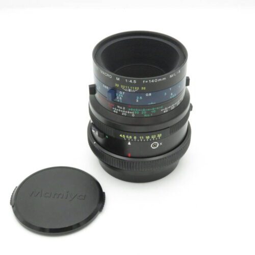 Mamiya RZ 140mm F4.5 Lens Bxd. cn 30407 sn 16859