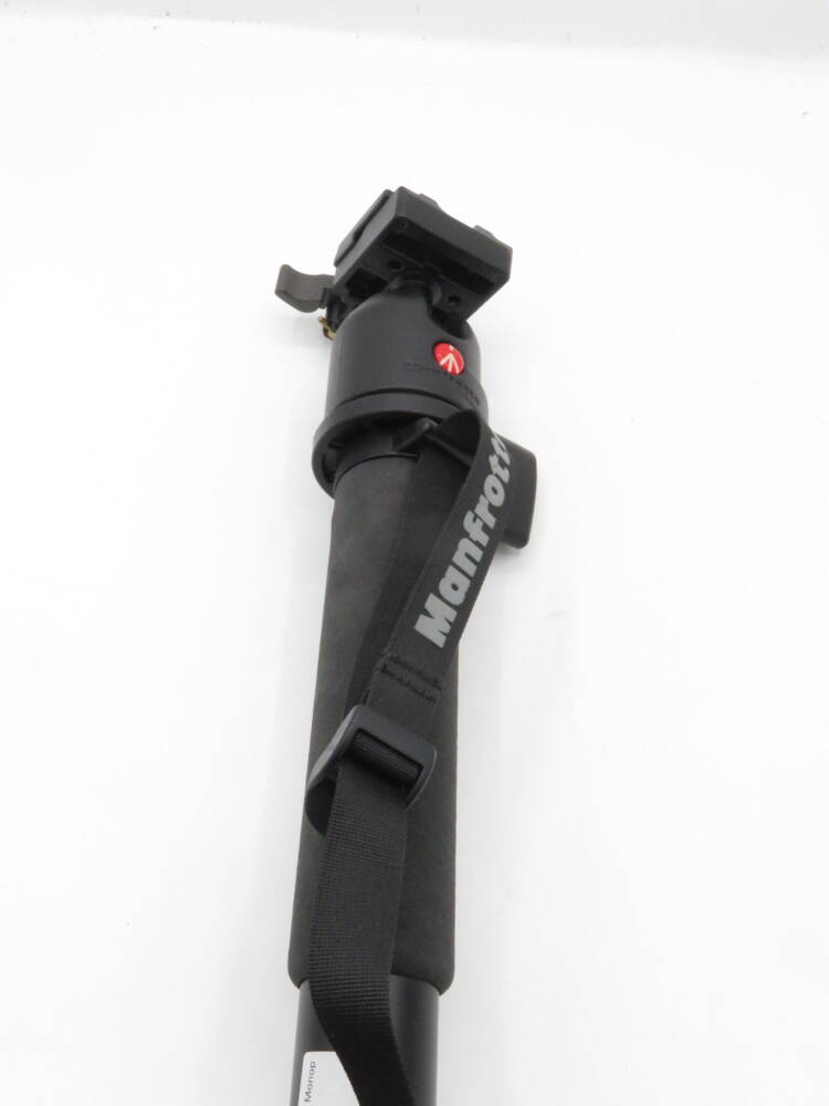Manfrotto 680B Monopod +486RC2 PhotoCo Camera