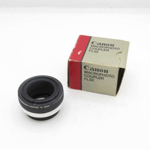 Canon FD Macrophoto Coupler FL52 Boxed