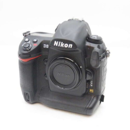 Nikon D3 DSLR camera without a lens.