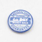 Blue and white "Satisfaction Guarantee" button badge with "Tamron", "60 Day Money Back", and "Exclusive" text.