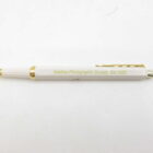 White pen with gold accents and clip, featuring the text "Ivanhoe Photographic Society Est. 1965" printed on the side.