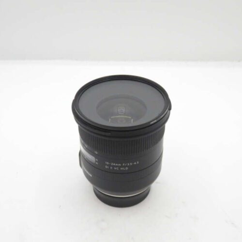 Tamron 10-24mm F/3.5-4.5 Di II VC HLD camera lens.