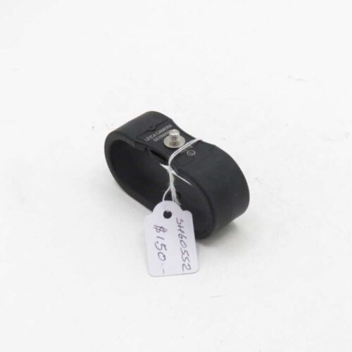 Black Leica camera grip with a price tag of $150 attached.