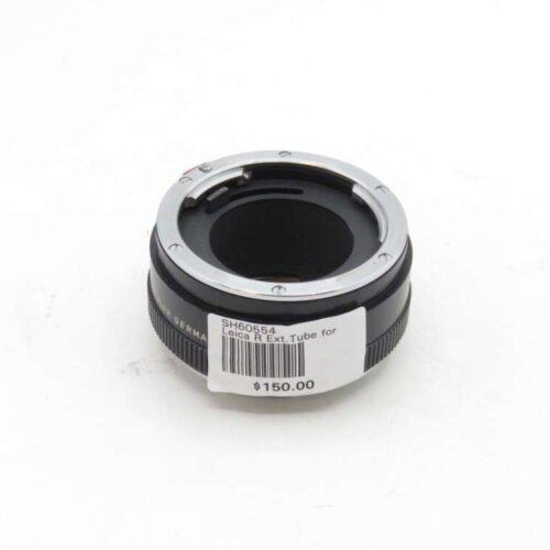Leica R extension tube with a price tag of $150.00.