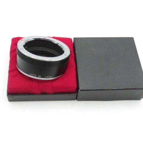 a black lens in a box