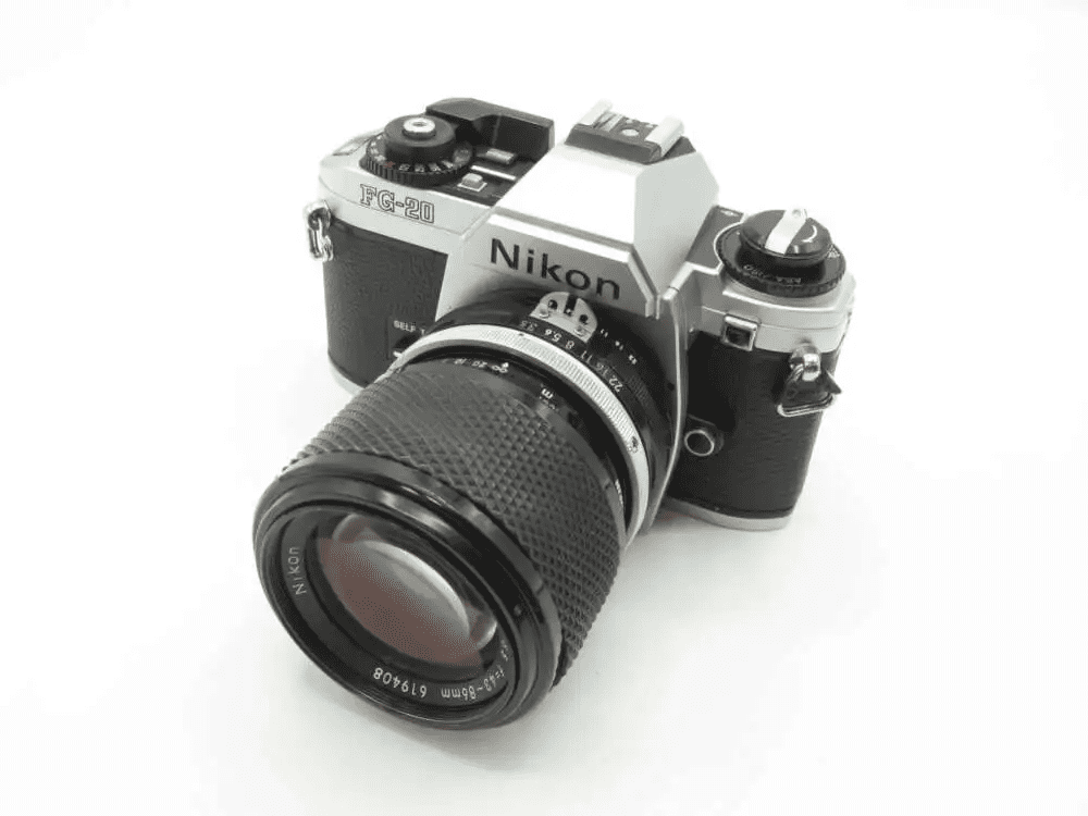 Nikon FG-20 with 43-86mm Lens