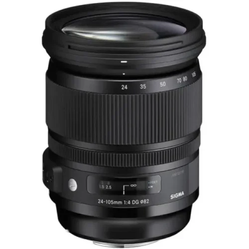 Sigma 24-105mm f/4 DG OS HSM Art lens.