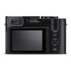 Rear view of a Leica camera displaying the screen and control buttons.