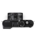 Black Leica D-Lux 8 camera viewed from the top, showing lens and controls.