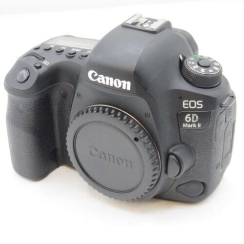 Canon EOS 6D Mark II camera body without a lens.