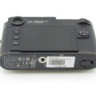Back view of a Leica M10 camera in black, showing the screen, control buttons, and a label with a price of $7950.