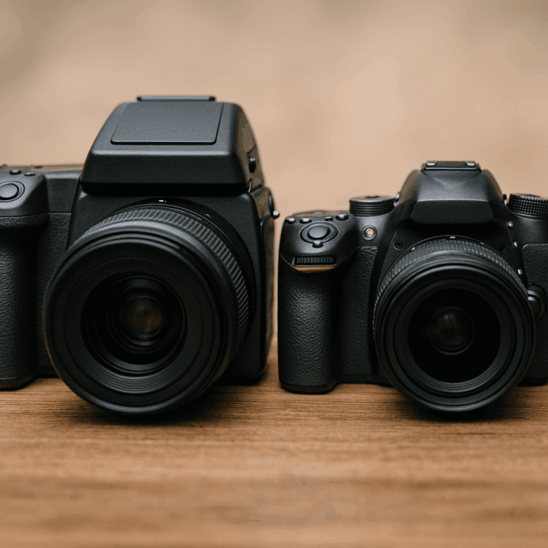 Medium Format vs Full Frame cameras
