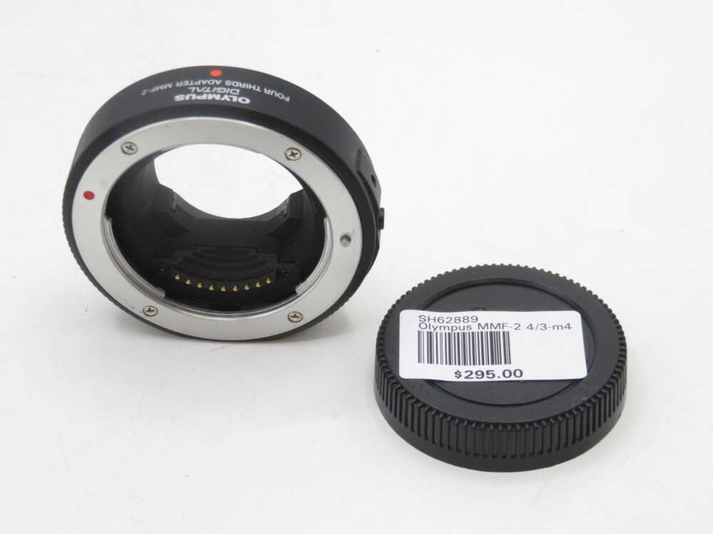 Olympus MMF-2 4/3-m4/3 Adapter - PhotoCo Camera House