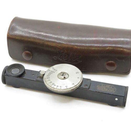 Leitz FONOR Long Base RangeFinder in Leather Case