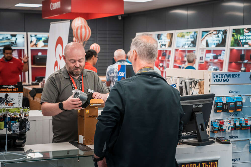 Camera store trade-in