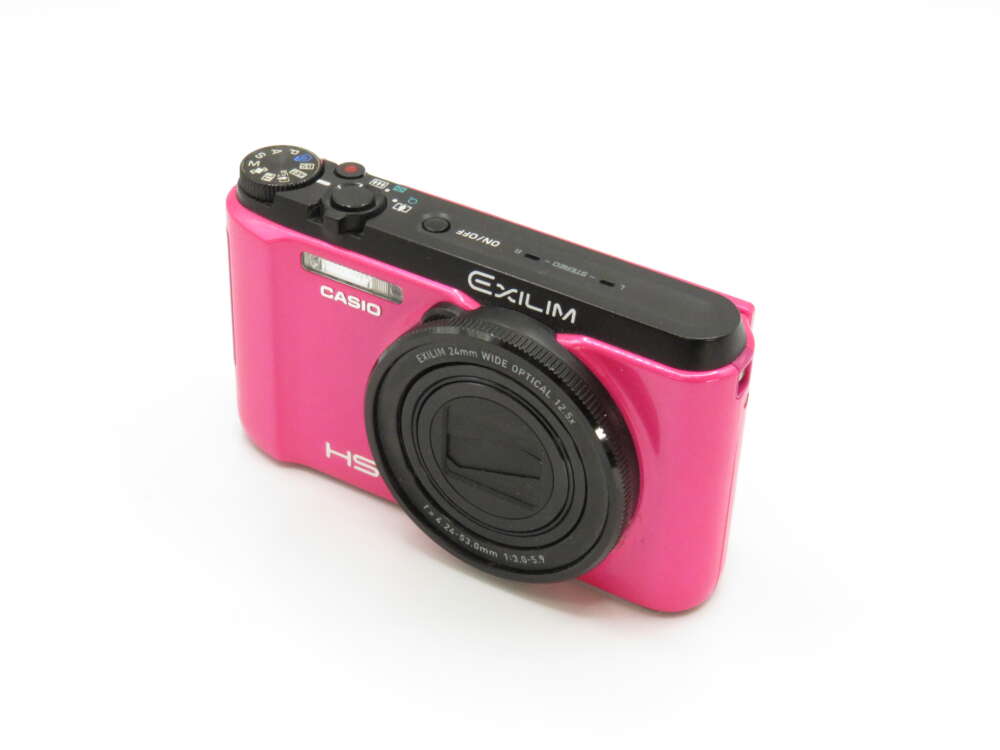 Casio Exilim EX-ZR1100 Pink Compact Digital Camera - PhotoCo