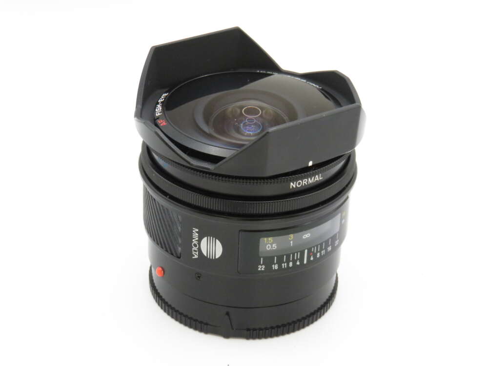 Minolta AF 16mm F2.8 Fisheye Lens - PhotoCo Camera House