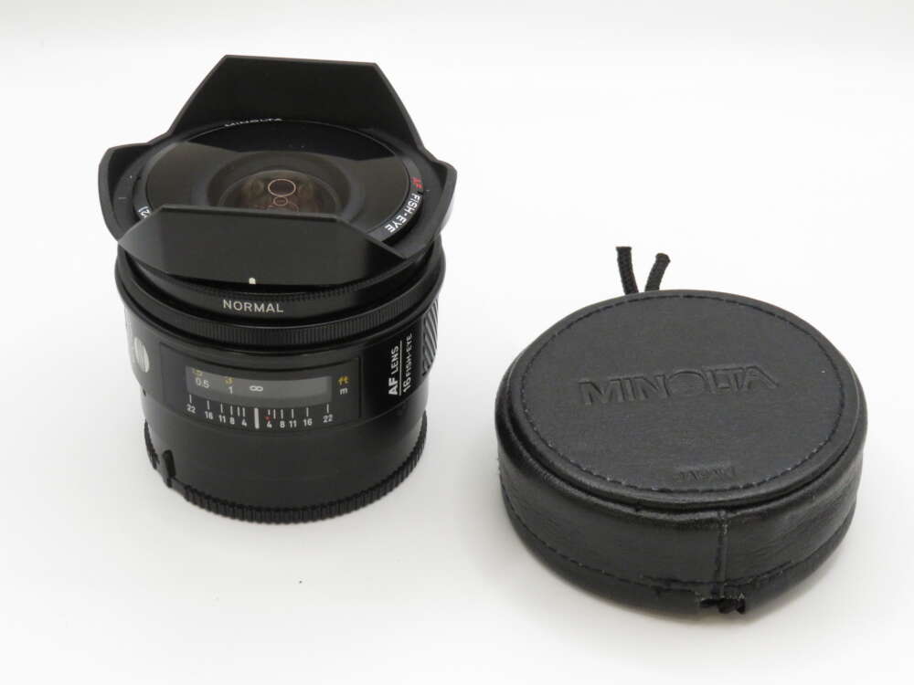 Minolta AF 16mm F2.8 Fisheye Lens - PhotoCo Camera House