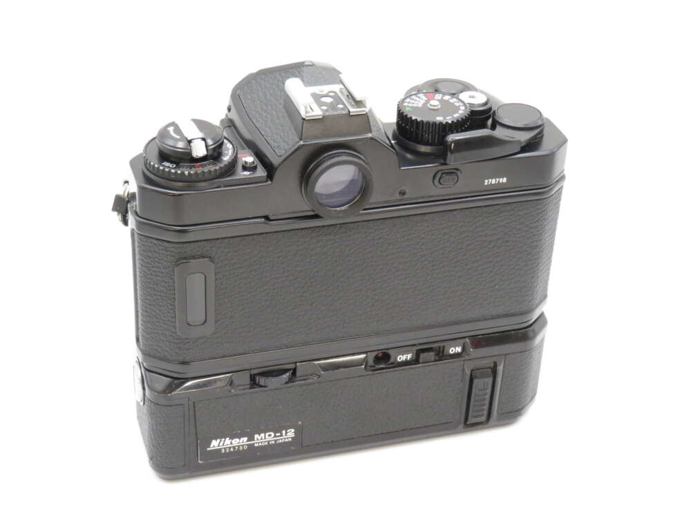 Nikon FM3A ブラックボディ Nikon FM3a 35mm Film SLR Body Black Including MD12 Motor Drive
