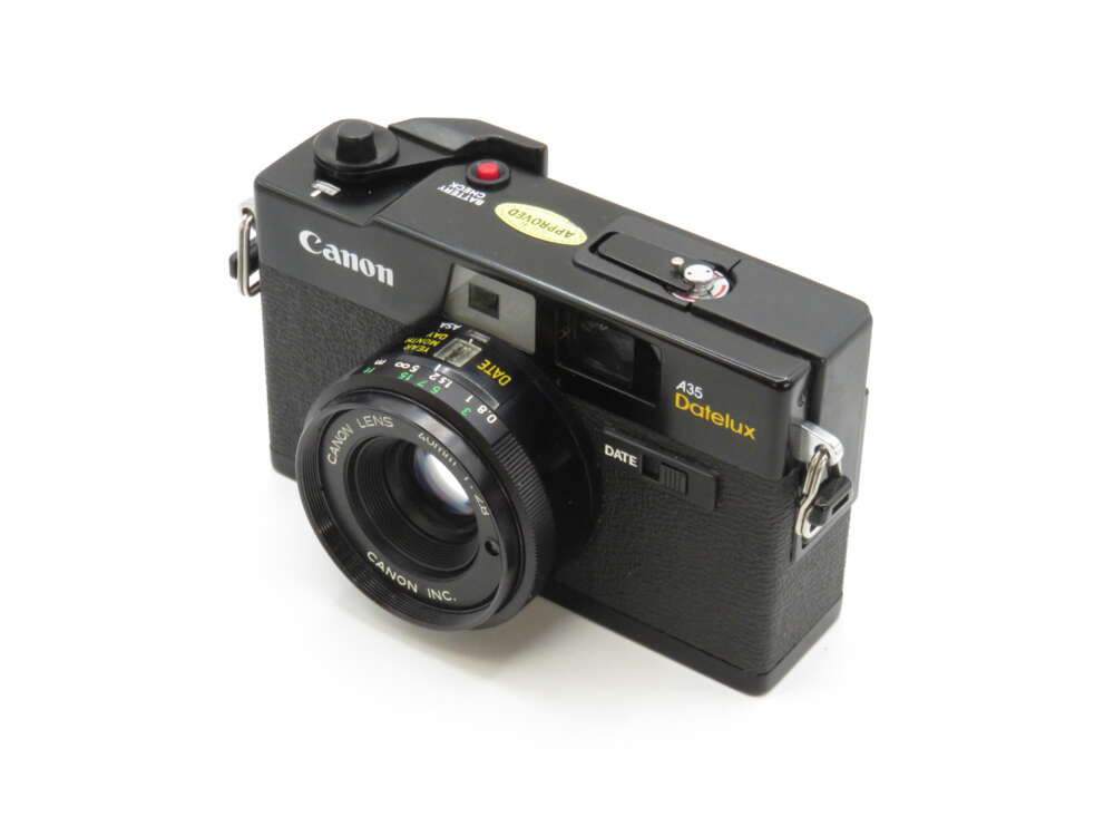 フィルムカメラ CANON A35 Datelux Canon A35 Datelux Vintage 35mm Rangefinder Film Camera – OHSOCULT
