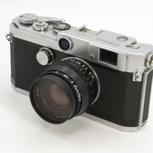Canon L1 35mm Film Rangefinder Camera + 50mm F2 Lens