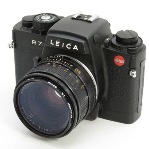 Leica R7 35mm SLR Camera Body +Summicron 50mm F2 Lens
