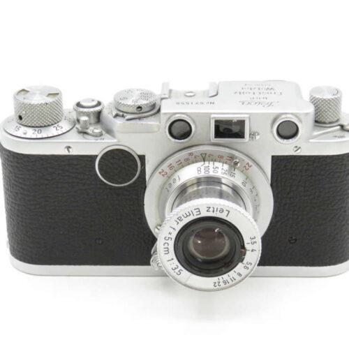 Leica IIf 35mm Rangefinder + 5cm F3.5 Elmar Lens
