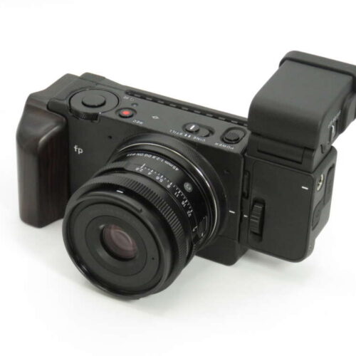 Sigma FP Mirrorless Camera Body + 45mm Lens + EVF + Cage