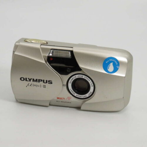 Olympus MJU II Champagne 35mm film Camera