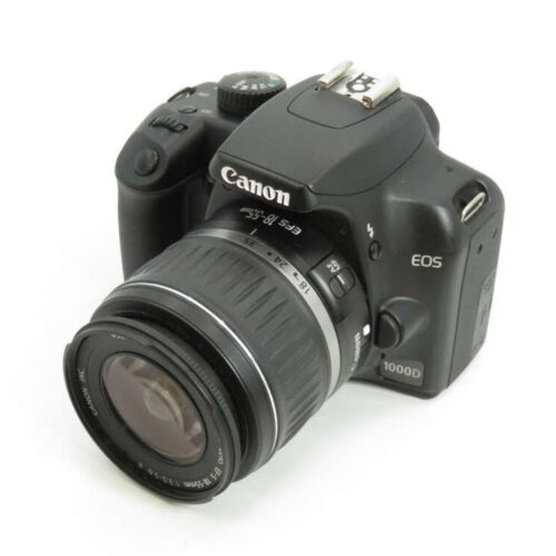 Canon EOS 1000D DSLR Camera + 18-55mm Lens
