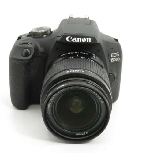 Canon EOS 1500D DSLR Camera + 18-55mm Lens