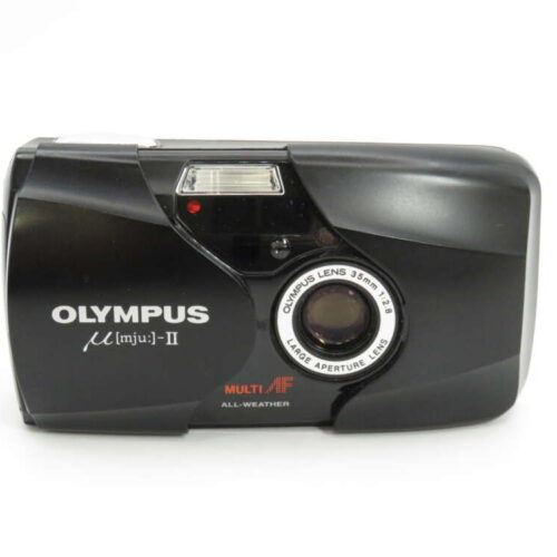 Olympus MJU II Black 35mm Film Camera