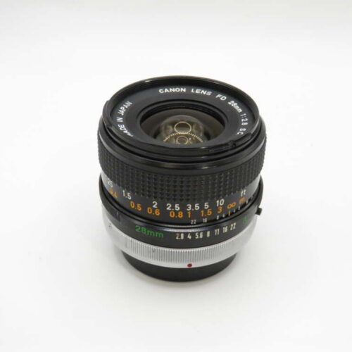 Canon FD 28mm F2.8 Lens