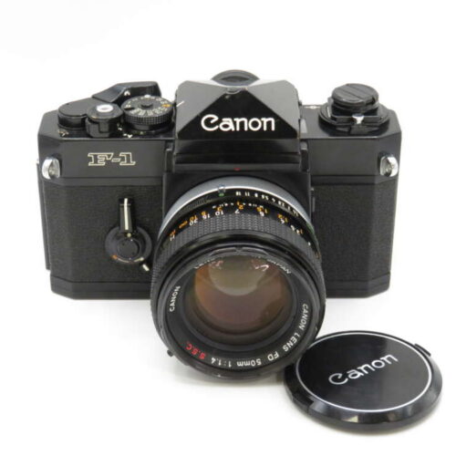 Canon F-1 35mm Film Camera + 50mm F1.4 Lens