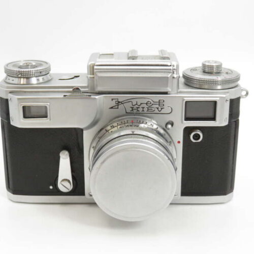 Kiev Rangefinder 35mm Film Camera+ 50mm F2 Jupiter 8 Lens