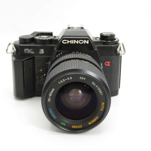 Chinon CG-5 35mm Film SLR Camera + 35-80mm Lens