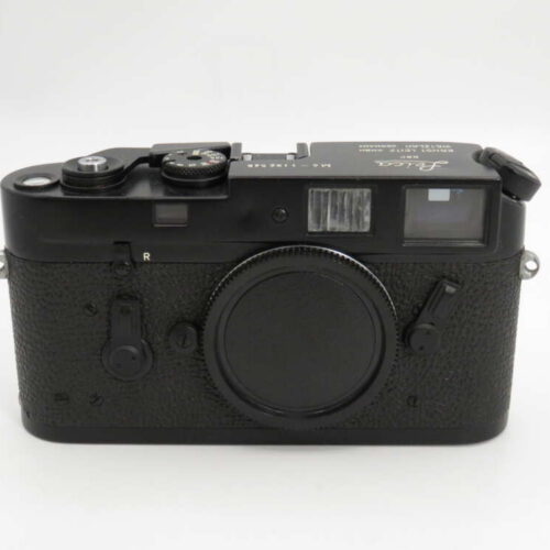 Leica M4 35mm Rangefinder Camera Body Black