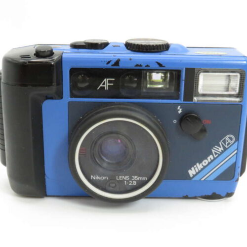Nikon L35AW AD Blue WaterProof Camera