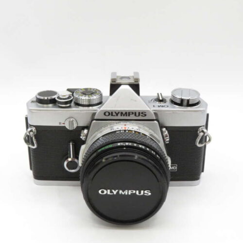 Olympus OM-1 35mm Film Camera + 50mm F1.8 Lens