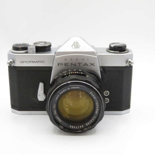 Pentax Spotmatic SP 35mm Film SLR Camera + 50mm F1.4 Lens