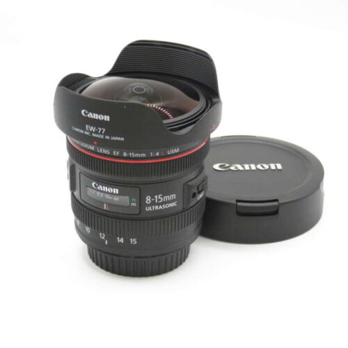 Canon EOS 8-15mm F4L Fisheye Lens
