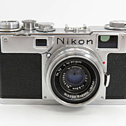 Nikon S2 35mm Rangrfinder Camera + 3.5cm F2.5 Lens